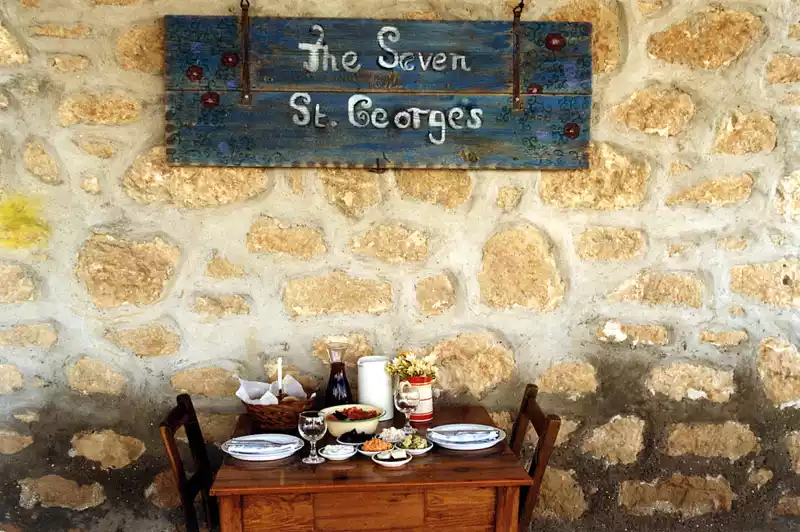 The Seven Saint Georges Tavern in Paphos